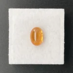 Mandarin Garnet 2.63 ct | 9.0 x 6.5 mm Oval Cabochon | Fanta Orange | Iseyin, Nigeria