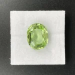 Peridot 6.07 ct | Oval | Apple Green | Sapat Gali, Pakistan - Image 2