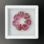 Umbalite (Rhodolite Garnet) Parcel  16.53 ct | Pear Shape | Violet, Red & Pink | Umba Valley, Tanzania - Image 2