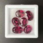 Umbalite (Rhodolite Garnet) Parcel 13.37 ct | Oval | Purplish Violet | Umba Valley, Tanzania - Image 2