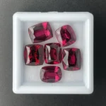 Umbalite (Rhodolite Garnet) Parcel 16.34 ct | Cushion | Purplish Red | Umba Valley, Tanzania - Image 2