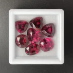 Umbalite (Rhodolite Garnet) Parcel  15.93 ct | Various Shapes | Purplish Red | Umba Valley, Tanzania