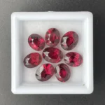 Umbalite (Rhodolite Garnet) Parcel 12.06 ct | Oval | Purplish Red | Umba Valley, Tanzania