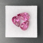 Umbalite (Rhodolite Garnet) Layout 6.96 ct | Pear Shape | Pinkish Violet | Umba Valley, Tanzania