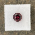 Rhodolite Garnet 4.13 ct | Round | Bordeaux Red | Umba Valley, Tanzania