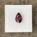 Rhodolite Garnet 2.45 ct  | Pear Shape | Purplish Red | Umba Valley, Tanzania