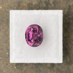 Umbalite (Rhodolite Garnet) 6.21 ct | Oval | Violet Pink | Umba Valley, Tanzania