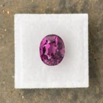 Umbalite (Rhodolite Garnet) 6.21 ct | Oval | Violet Pink | Umba Valley, Tanzania - Image 2