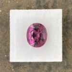 Umbalite (Rhodolite Garnet) 7.42 ct | Oval | Mauve Pink | Umba Valley, Tanzania - Image 2