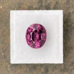 Umbalite (Rhodolite Garnet) 7.42 ct | Oval | Mauve Pink | Umba Valley, Tanzania