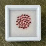 Sapphire Parcel (35 pcs) | 1.80 mm Precision-Cut Brilliant | Golden-Rosé Color | Songea, Tanzania - Image 2