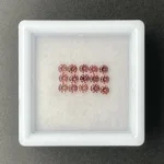 Sapphire Parcel (15 pcs) | 2.30 mm Precision-Cut Brilliant | Golden-Rosé Color | Songea, Tanzania - Image 2