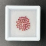 Sapphire Parcel (45 pcs) | 1.60 mm Precision-Cut Brilliant | Pinkish Orange | Songea, Tanzania - Image 2
