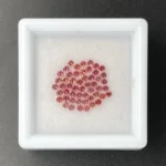 Sapphire Parcel (52 pcs) | 1.50 mm Precision-Cut Brilliant | Pinkish Orange | Songea, Tanzania - Image 2