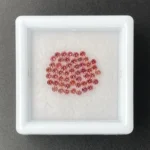 Sapphire Parcel (53 pcs) | 1.50 mm Precision-Cut Brilliant | Pinkish Orange | Songea, Tanzania