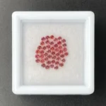 Sapphire Parcel (45 pcs) | 1.60 mm Precision-Cut Brilliant | Pinkish Orange | Songea, Tanzania - Image 2