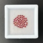 Sapphire Parcel (45 pcs) | 1.60 mm Precision-Cut Brilliant | Pinkish Orange | Songea, Tanzania - Image 2