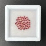 Sapphire Parcel (45 pcs) | 1.60 mm Precision-Cut Brilliant | Pinkish Orange | Songea, Tanzania - Image 2
