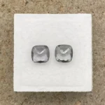 Spinel Companion Pair 2.09 ct | Cushion | Light Grey | Mogok, Burma (Myanmar) - Image 4