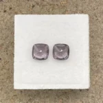 Spinel Pair 2.23 ct | Cushion | Greyish Violet | Mogok, Burma (Myanmar) - Image 4