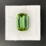 Tourmaline  5.91 ct | Cushion | Mint Green | Rubaya, Congo