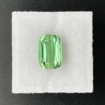 Tourmaline  4.24 ct | Cushion | Mint Green | Rubaya, Congo