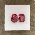 Malaya Garnet Pair 5.33 ct | Oval  | Salmon Red | Umba Valley, Tanzania