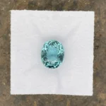 Indicolite 2.72 ct | Oval | Slightly Greenish Blue | Kunar, Afghanistan