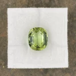 Tourmaline  4.25 ct | Oval | Lime Green | Rubaya, Congo