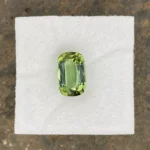 Tourmaline  3.06 ct | Cushion | Lime Green | Rubaya, Congo