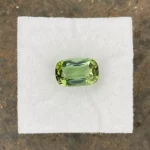 Tourmaline  3.06 ct | Cushion | Lime Green | Rubaya, Congo - Image 2