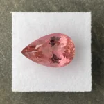 Tourmaline 8.55 ct | Pear shape | Peach Pink | Mavuco, Mosambique - Image 3