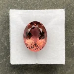 Tourmaline 9.32 ct | Oval | Brownish Peach | Ibity, Madagascar - Image 4