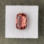 Tourmaline 5.20 ct | Cushion | Salmon Pink | Minas Gerais, Brazil