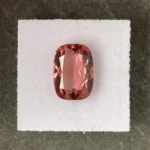 Tourmaline 5.20 ct | Cushion | Salmon Pink | Minas Gerais, Brazil - Image 2