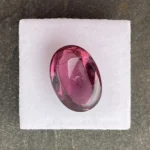 Tourmaline Cabochon 12.17 ct | 16 x 12 mm Oval | Pinkish Violet | Oyo Region, Nigeria - Image 3
