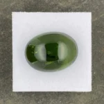 Tourmaline Cabochon 36.42 ct | 24 x 18 mm Oval | Forest Green | Minas Gerais, Brazil - Image 2