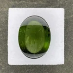 Tourmaline Cabochon 20.10 ct | 20 x 15 mm Oval | Forest Green | Minas Gerais, Brazil - Image 3