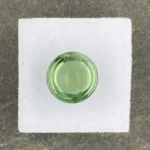Tourmaline Cabochon 7.19 ct | 12 mm Round | Mint Green | Minas Gerais, Brazil - Image 3
