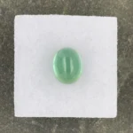 Tourmaline Cabochon 3.88 ct | 10 x 8 mm Oval | Bluish Green | Mavuco, Mozambique