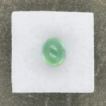 Tourmaline Cabochon 3.88 ct | 10 x 8 mm Oval | Bluish Green | Mavuco, Mozambique - Image 2