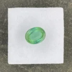 Tourmaline Cabochon 3.88 ct | 10 x 8 mm Oval | Bluish Green | Mavuco, Mozambique - Image 3