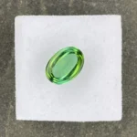 Tourmaline Cabochon 3.55 ct | Oval | Bottle Green | Mavuco, Mozambique - Image 3