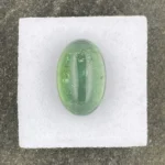 Tourmaline Cabochon 8.95 ct | Oval | Leaf Green | Mavuco, Mozambique - Image 2