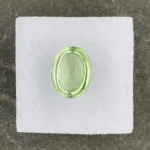Tourmaline Cabochon 4.72 ct | Oval | Yellow Green | Mavuco, Mozambique - Image 3