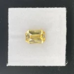 Zircon 3.37 ct | Emerald Cut | Lemon Yellow | Ratnapura, Sri Lanka - Image 2