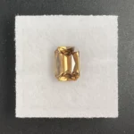 Zircon 3.49 ct | Emerald Cut | Caramel Yellow | Ratnapura, Sri Lanka - Image 4