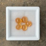 Mandarin Garnet Parcel 6.25 ct | Oval Cabochon | Fanta Orange | Iseyin, Nigeria - Image 2