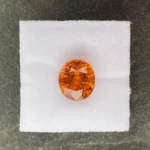 Mandarin Garnet 5.23 ct | Oval | Fanta Orange | Loliondo, Tansania