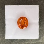 Mandarin Garnet 5.23 ct | Oval | Fanta Orange | Loliondo, Tansania - Image 2